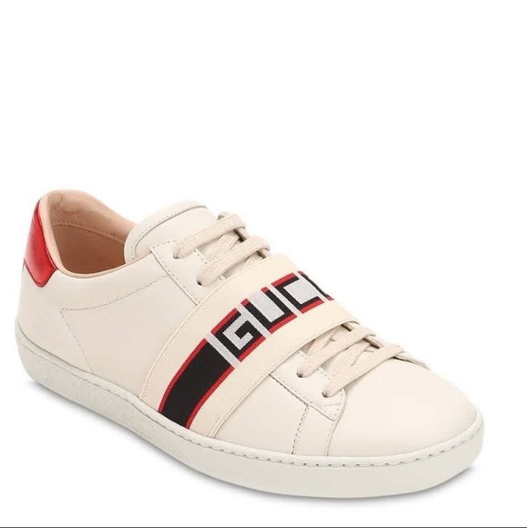 Gucci ace sneakers with elastic web - Picture 2 of 10